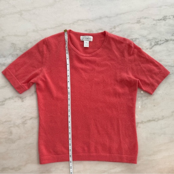 Bloomingdale's Sutton Studio Women’s 100% Cashmere Sweater Top Size M - Picture 6 of 8